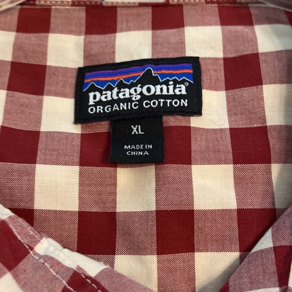 Patagonia Organic Cotton Man Shirt size XL excellent condition length 30” - Picture 8 of 12